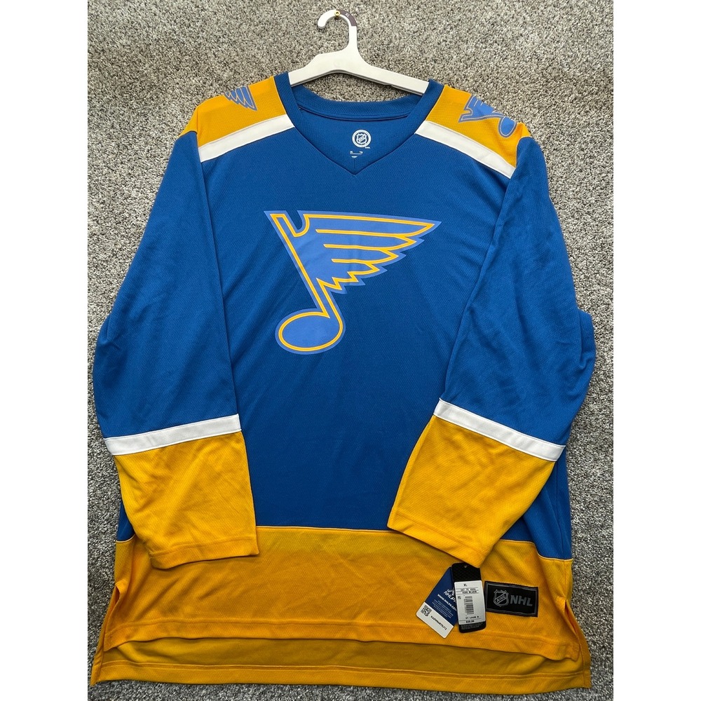 NHL St. Louis Blues Robert Thomas Hockey Jersey XL Blue NEW #18 Fan Gear
